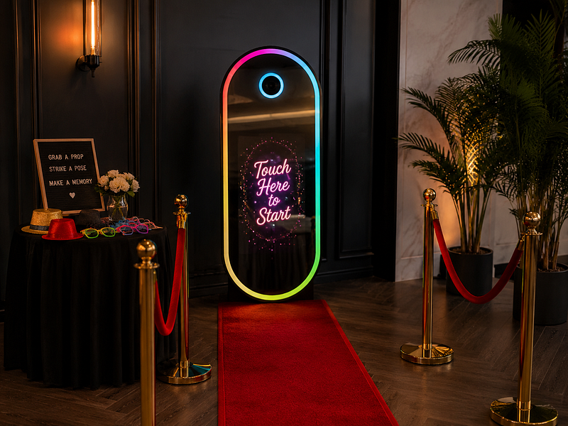 Magic Mirror DSLR Photobooth (Without Print)