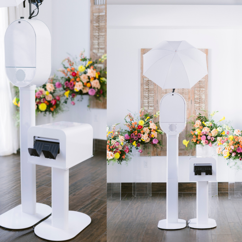 Premium White Booth Experience