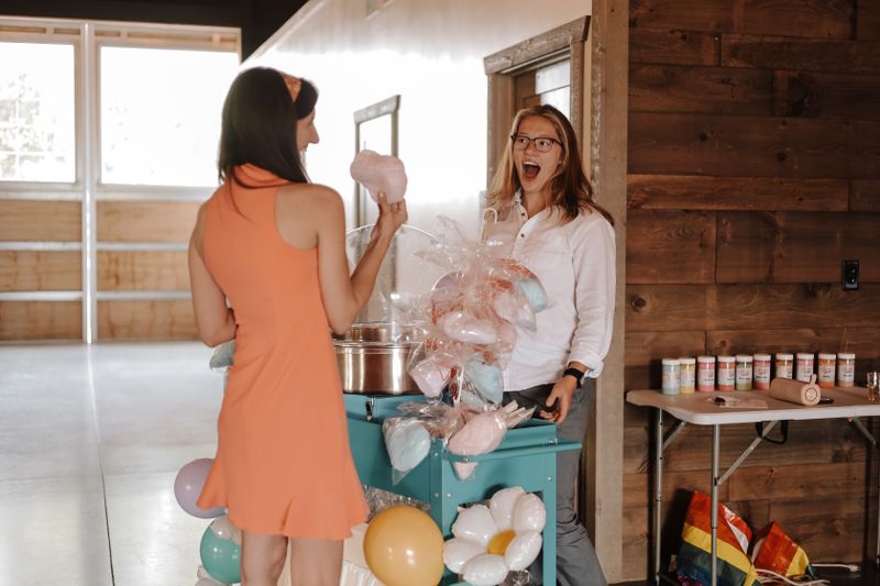 Cotton Candy Social Cart