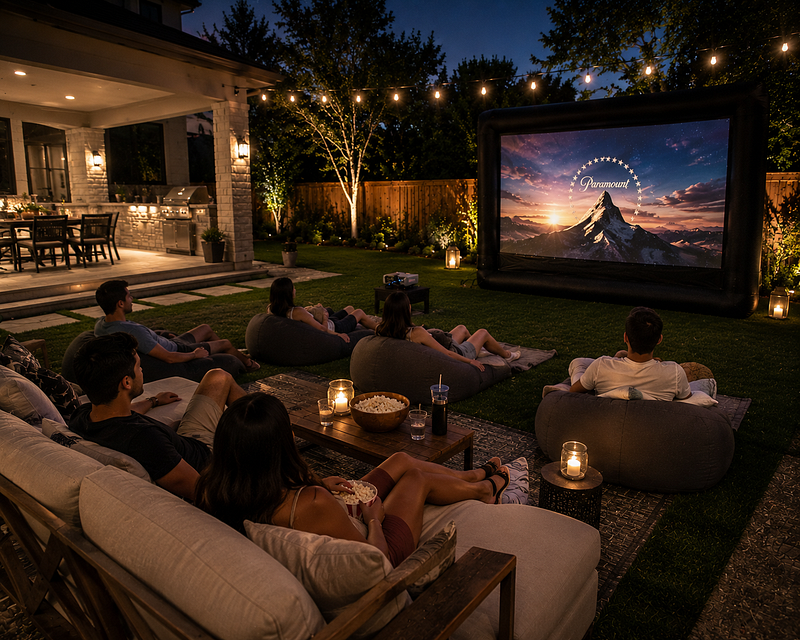 Backyard Movie Night