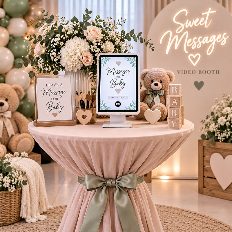 🍼 Sweet Messages Video Booth