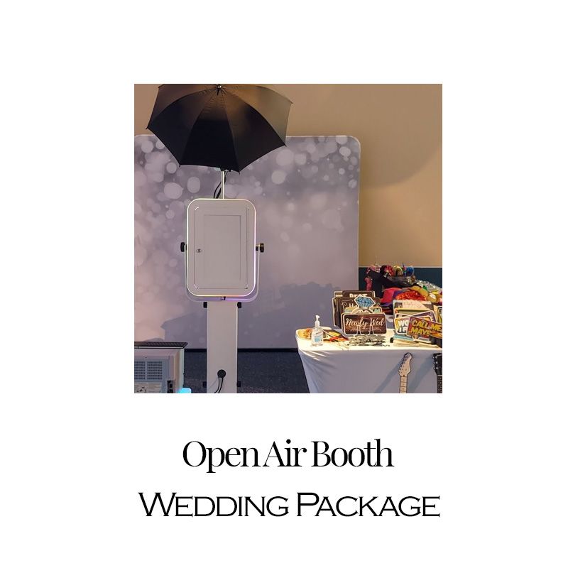 Wedding Open Air Photobooth ( white)