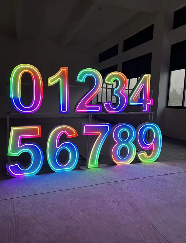Neon Marquee #'s