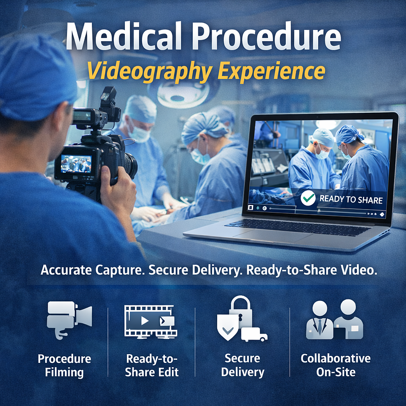 Medical Procedure Videography Experience