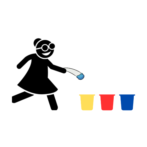 Sack/Bucket Toss Relay