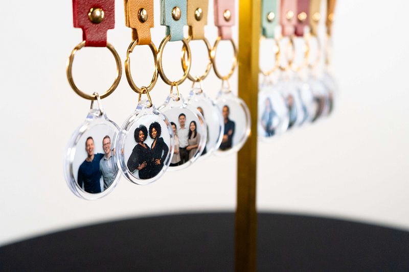 Signature Keychain Experience (Traditional Print Booth)