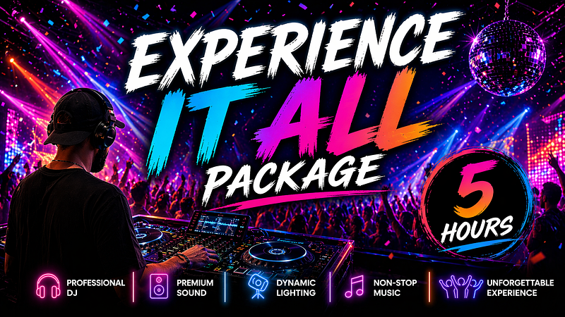 EXPERIENCE IT ALL. 