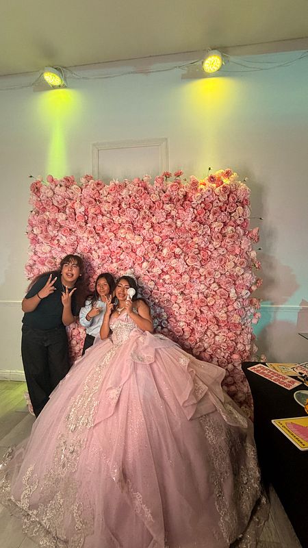 All-Day Flower Wall Rental 