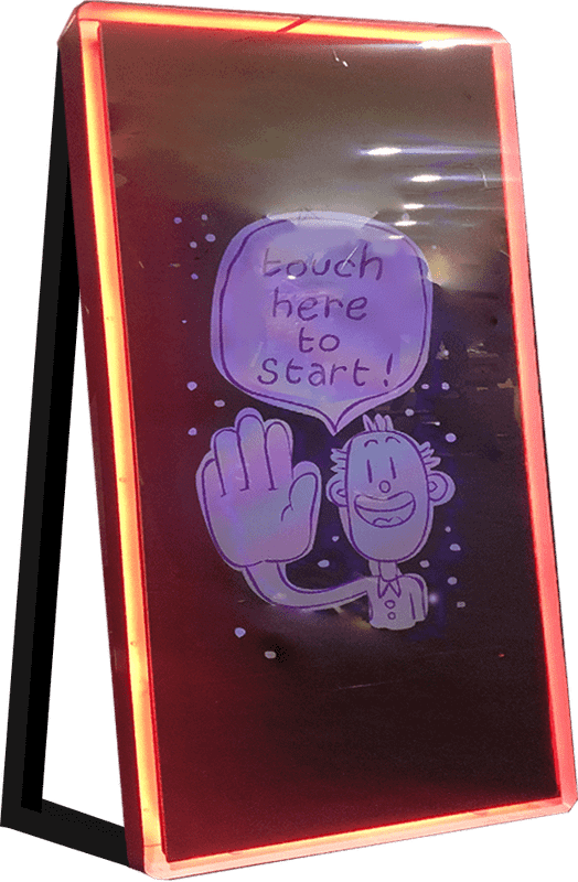 Galaxy Mirror Booth