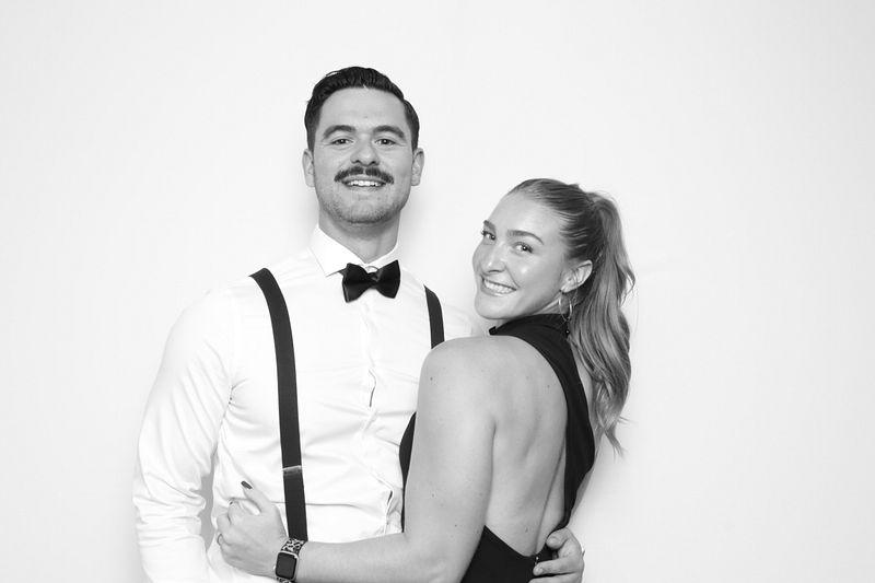 Black & White Glam Booth Experience