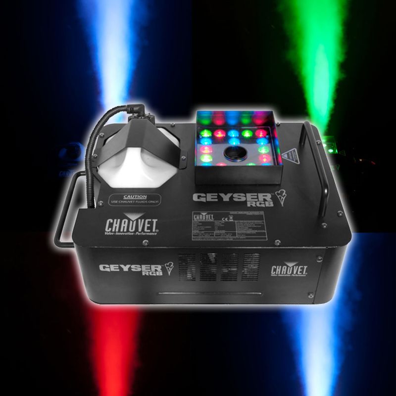 Geyser RGB Fogger and LED Effects Light – $50