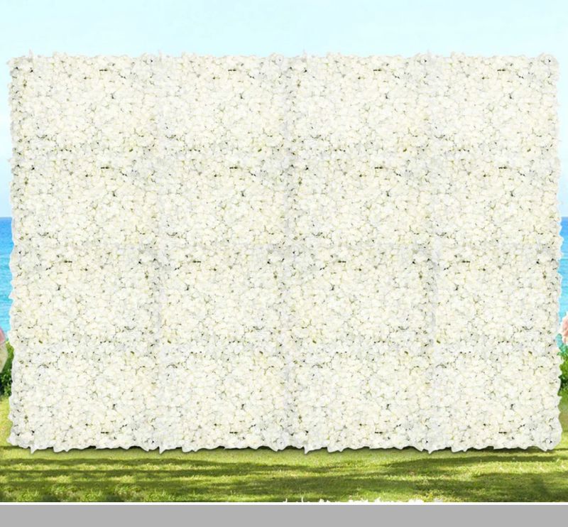 Winter Wonderland Flower Wall