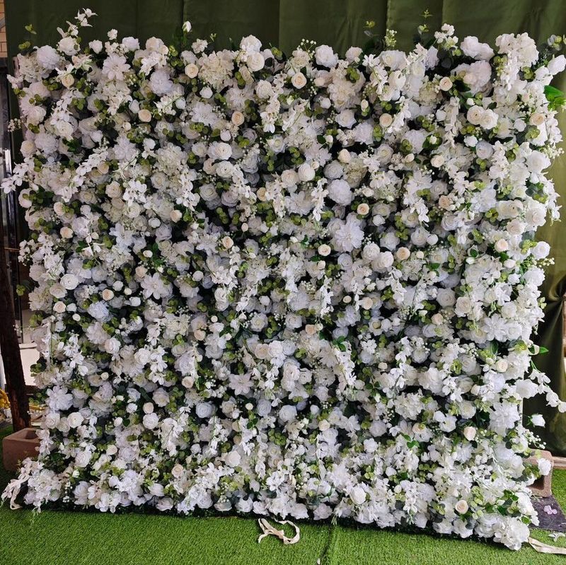 Enchanted Garden 8x8 Flower Wall