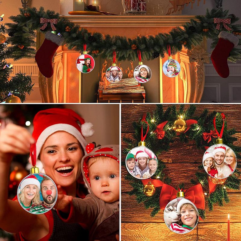HOLIDAY PHOTO ORNAMENTS PACKAGE