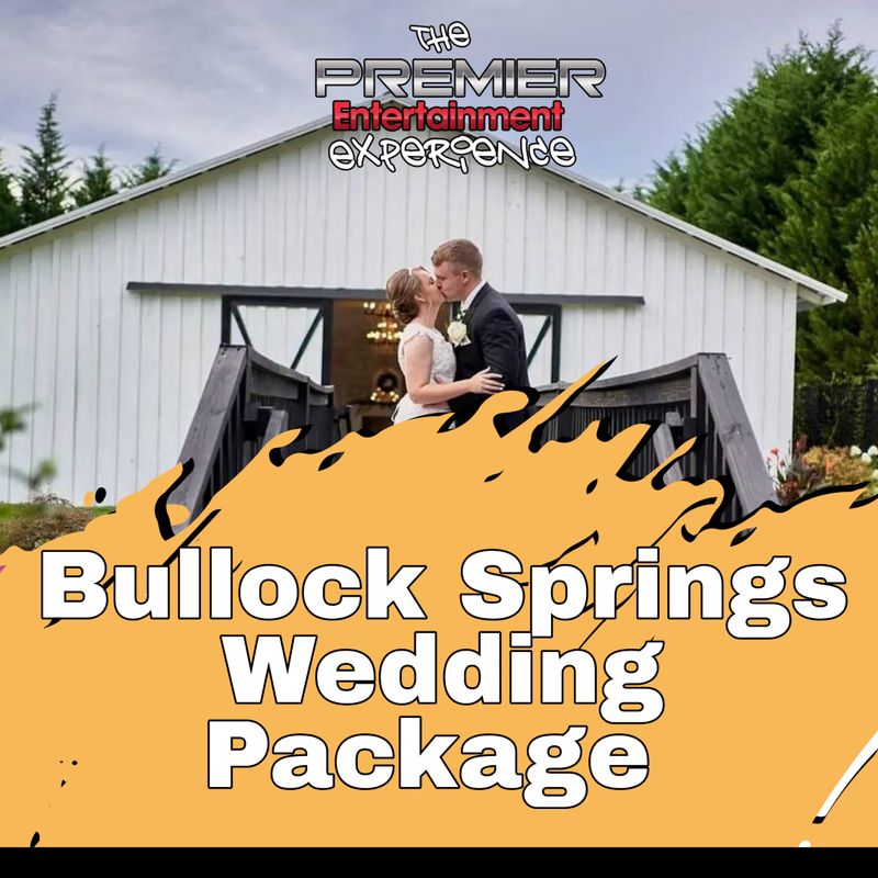 Bullock Springs Wedding Package