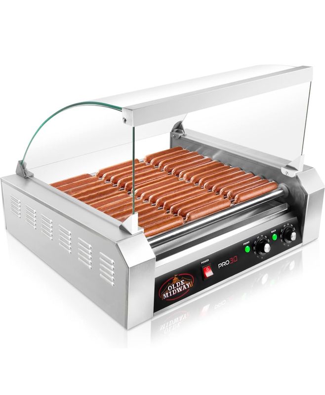 HOT DOG ROLLER GRILL COOKER MACHINE