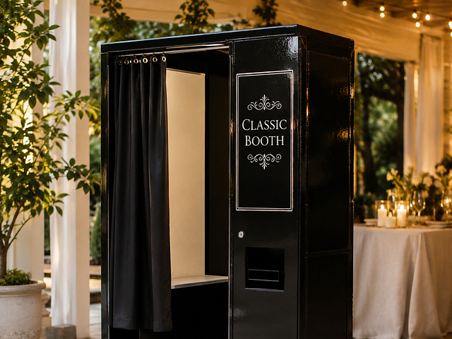Classic photo booth