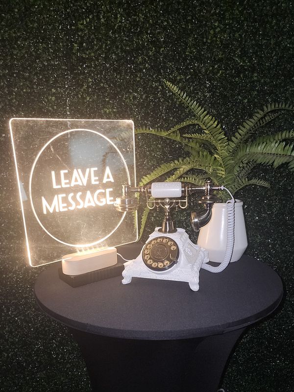 Audio Guest Book Experience