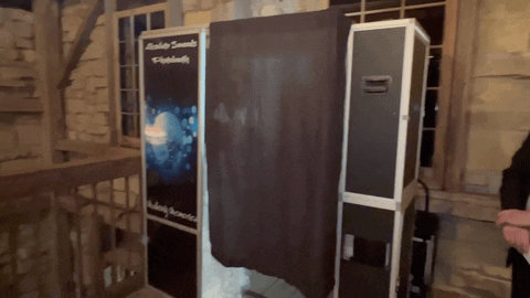 "Classic Photo Booth" Experience - (Two Printed 2"x6" Photo Strip Prints)
