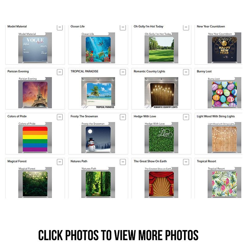 Premium Backdrop Rental
