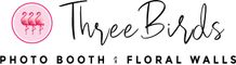 Three Birds Photo Booth Logo