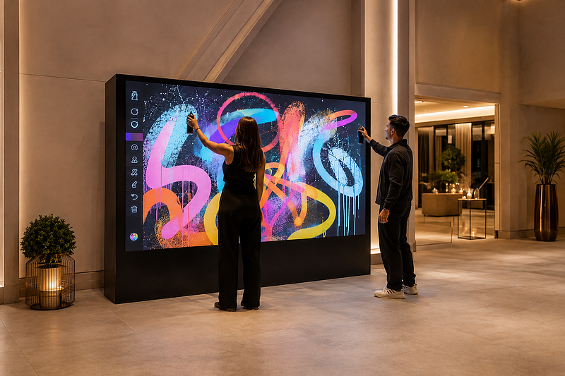 AI Graffiti Wall
