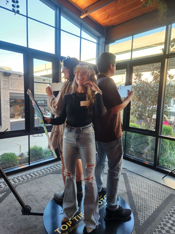 360 Photo Booth + Digital Selfie Booth (no prints)