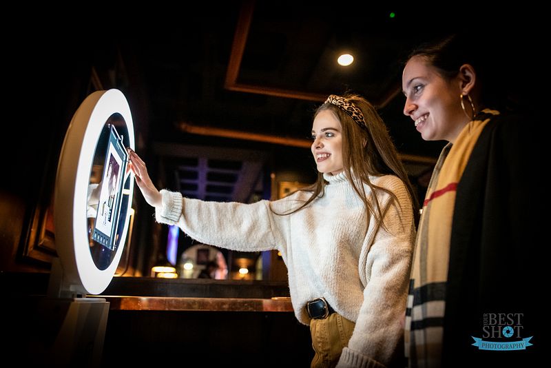 Social Drop Off Digital Booth