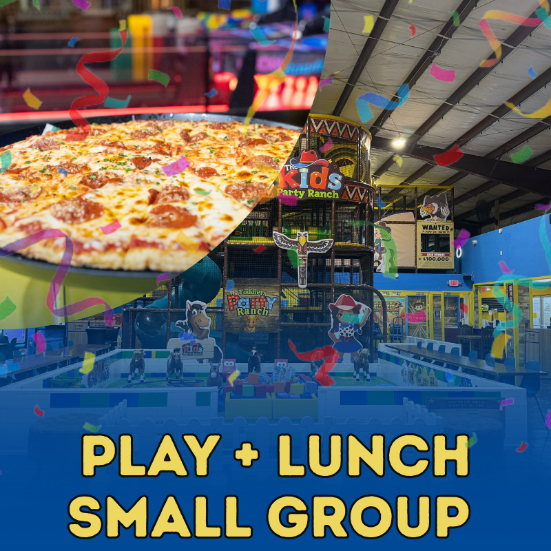PLAY + LUNCH PACKAGE FOR SMALLER GROUPS (10-29)