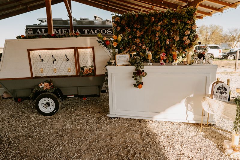 Floral Backdrop Rental