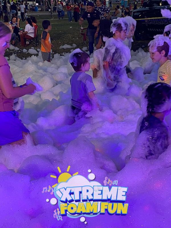Foamtastic Night Fun  - Community Events