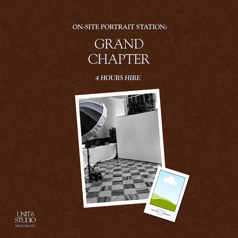 4HRS Onsite Portrait Studio Hire