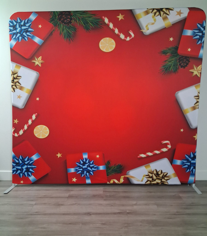 Christmas Gift Celebration Backdrop