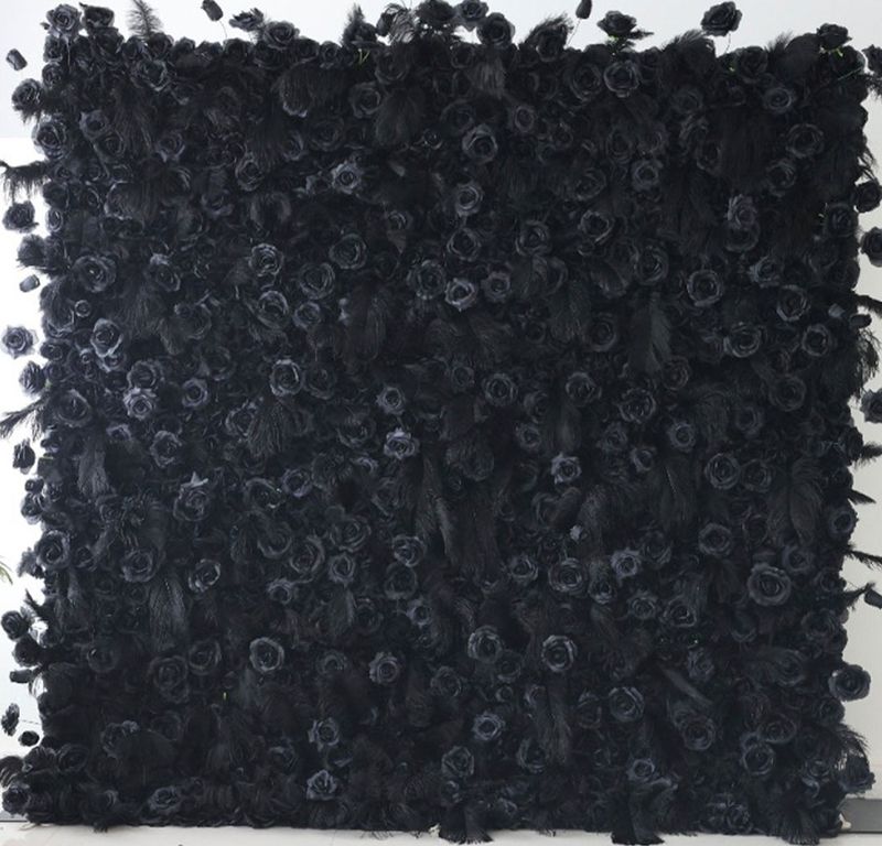 Ebony Flower Wall