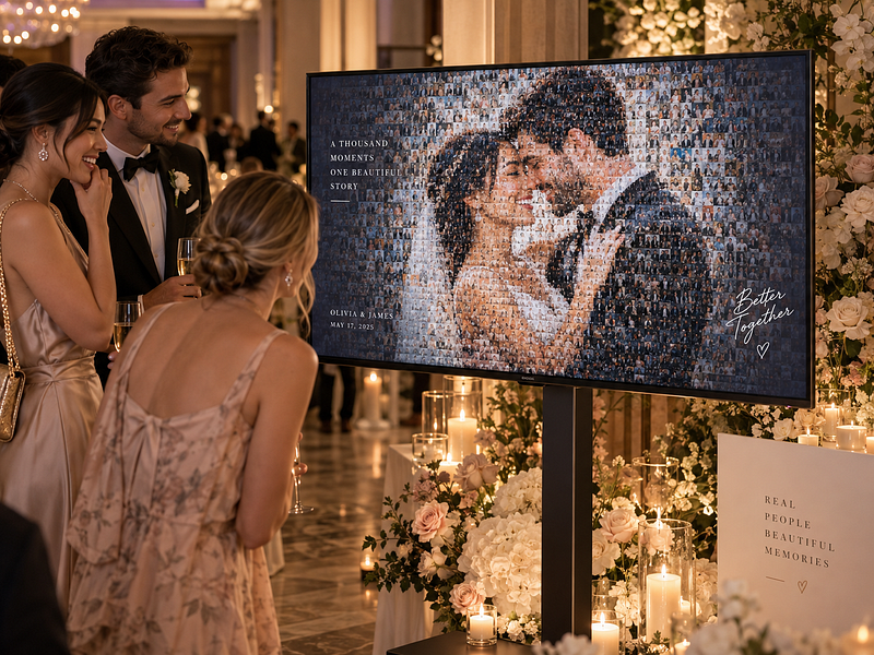 Digital Mosaic Wall