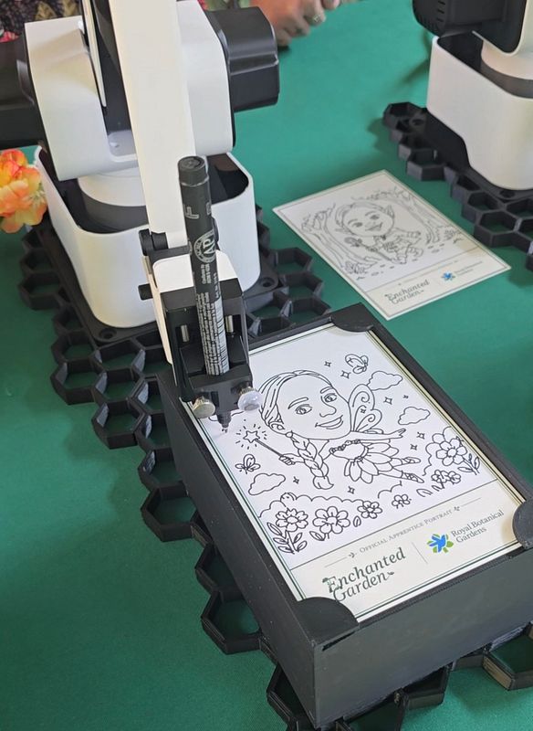 Sketch Art Robot Experience 