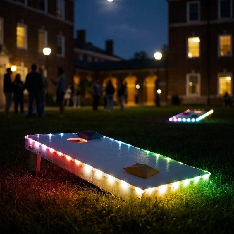 LED Corn Hole w/Light-Up Bags