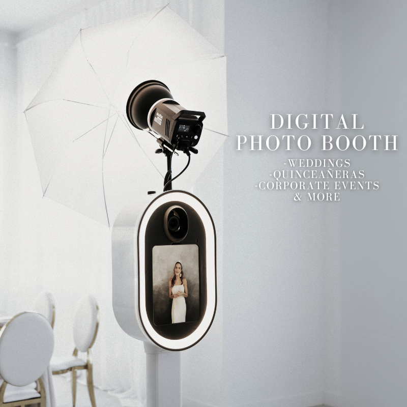 Digital PhotoBooth (3 Hrs.) with Unlimited Digital Sharing