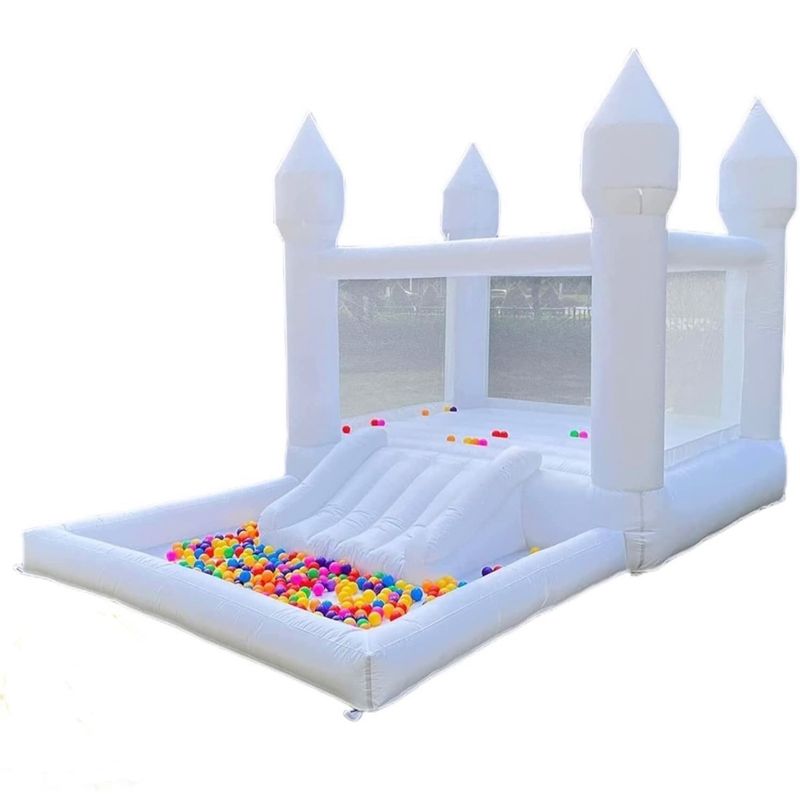 White Bounce House 