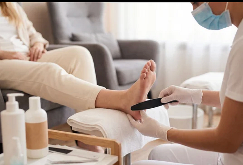 Full Waterless Dry Pedicure 