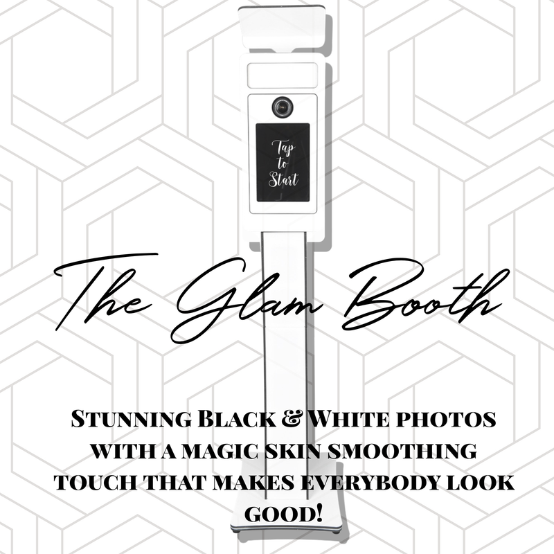 The Glam Booth - Black & White Photos W/ Prints 