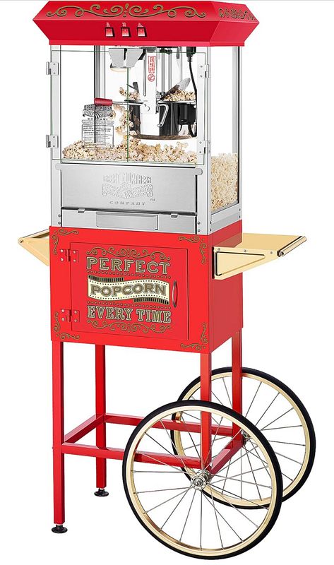 Popcorn Machine with Cart