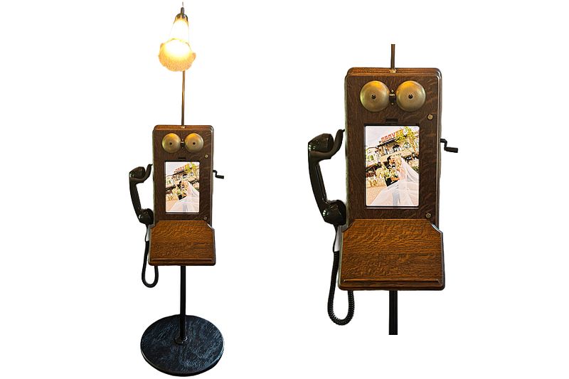 Vintage Telephone Video Guest Book