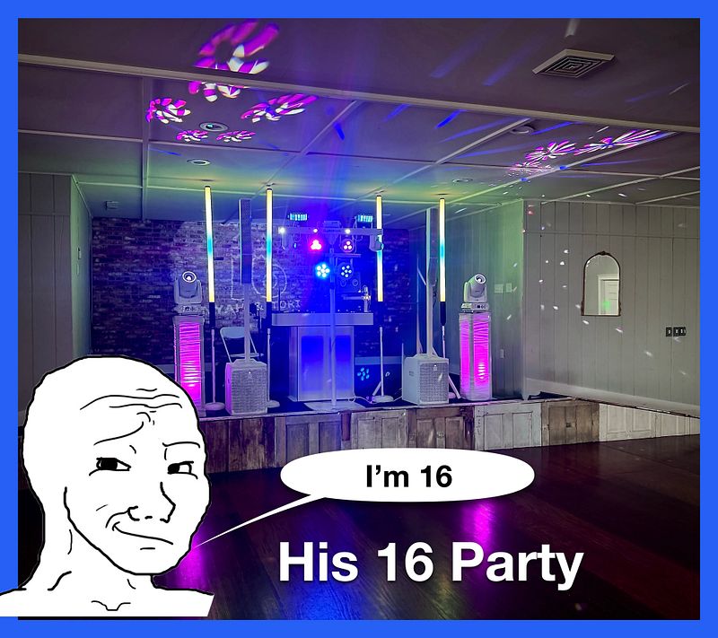 His 16 Party
