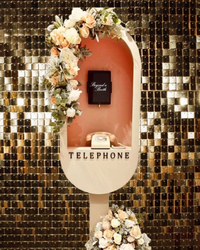 Vintage Telephone Booth Experience Full Day Rental (8 hours)