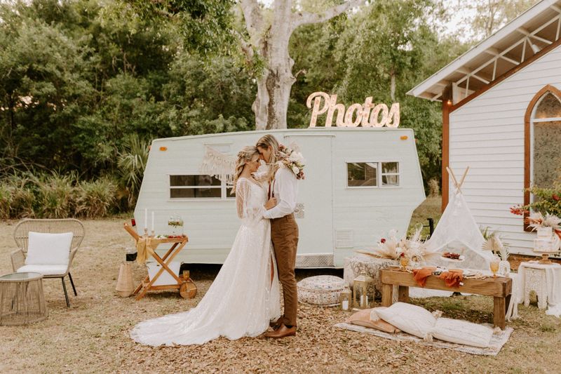 Vintage Camper Photo Booth