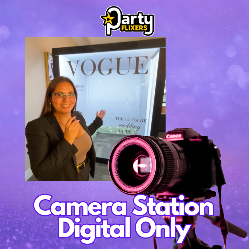 Digital Camera Station for Photo Magazine Box