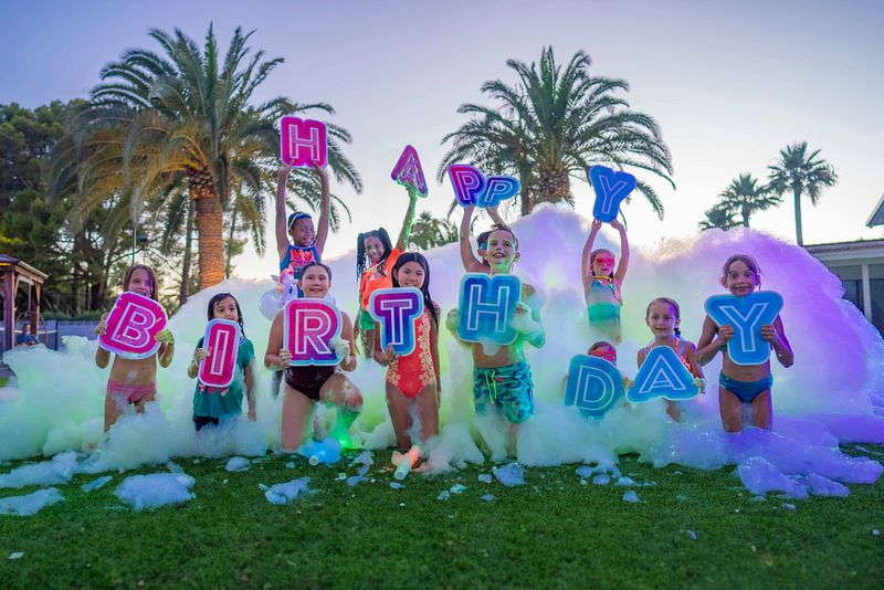 Birthday Foam Frenzy