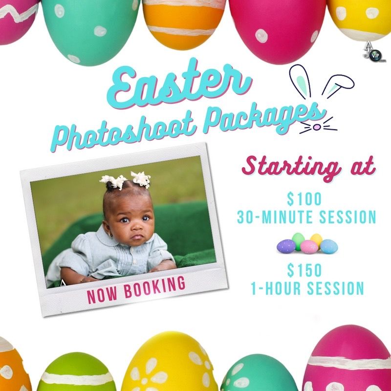 1-Hour Easter Session Package (up to 4 people)