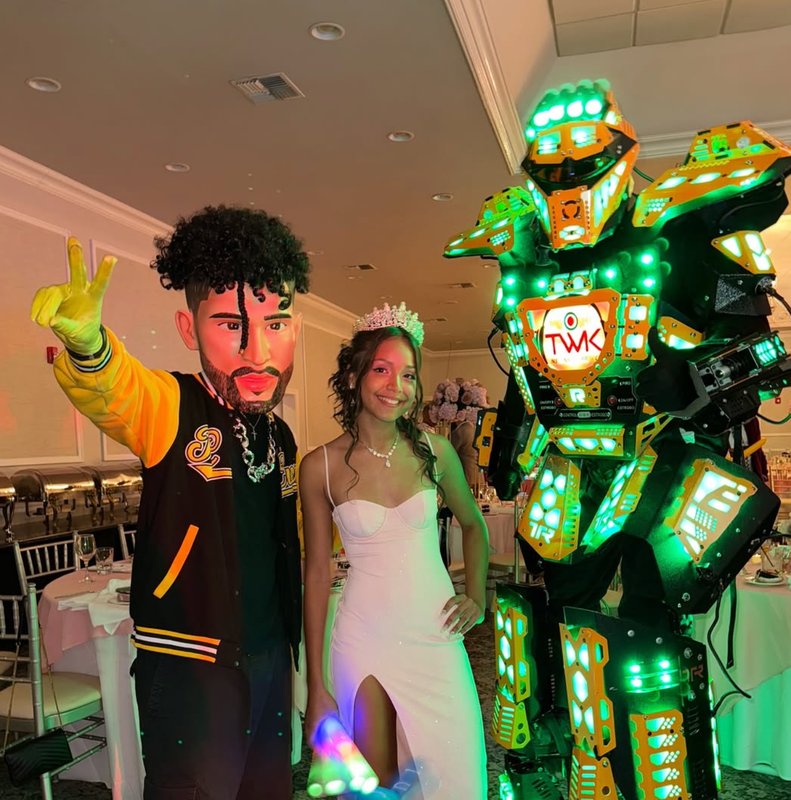 Ultimate Party Bundle (LED Robot + Bad Bunny)